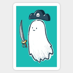 Pirate Ghost Sticker